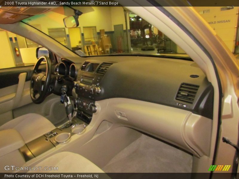 Sandy Beach Metallic / Sand Beige 2008 Toyota Highlander 4WD