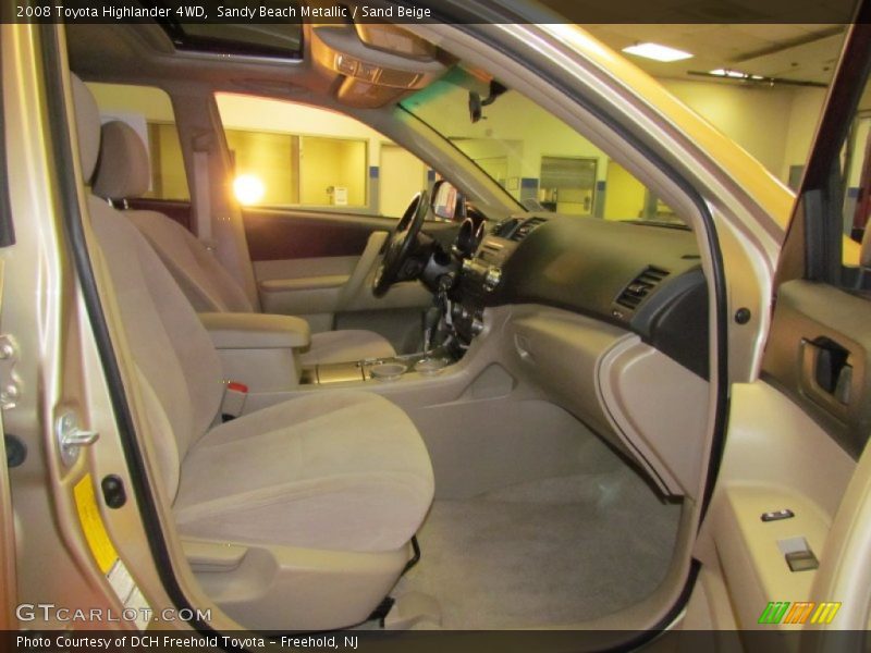 Sandy Beach Metallic / Sand Beige 2008 Toyota Highlander 4WD