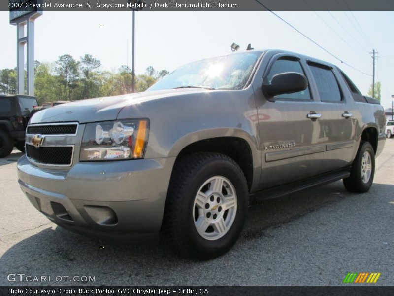 Graystone Metallic / Dark Titanium/Light Titanium 2007 Chevrolet Avalanche LS