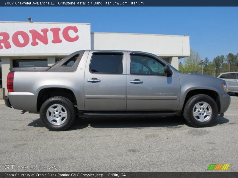 Graystone Metallic / Dark Titanium/Light Titanium 2007 Chevrolet Avalanche LS