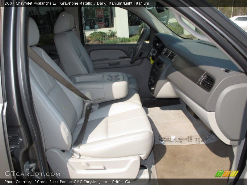 Graystone Metallic / Dark Titanium/Light Titanium 2007 Chevrolet Avalanche LS