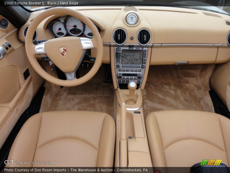 Dashboard of 2006 Boxster S