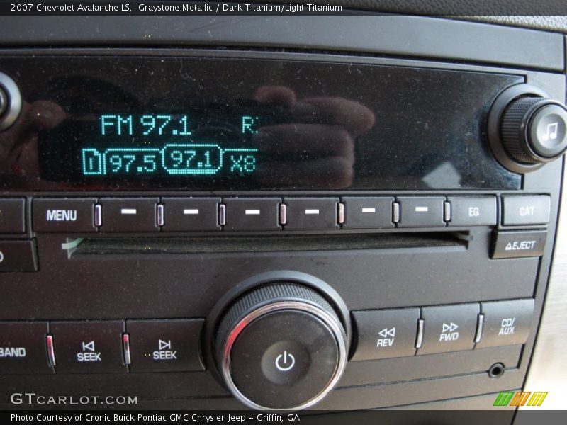 Graystone Metallic / Dark Titanium/Light Titanium 2007 Chevrolet Avalanche LS