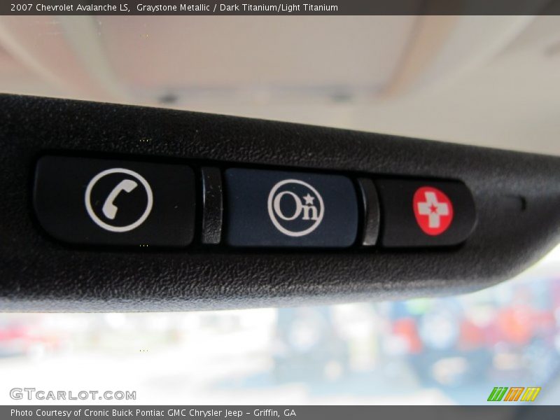 Graystone Metallic / Dark Titanium/Light Titanium 2007 Chevrolet Avalanche LS
