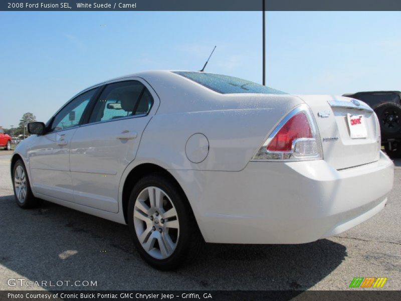 White Suede / Camel 2008 Ford Fusion SEL