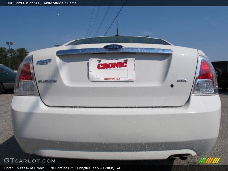 White Suede / Camel 2008 Ford Fusion SEL