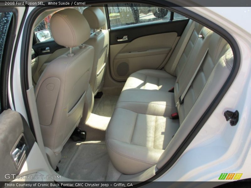 White Suede / Camel 2008 Ford Fusion SEL