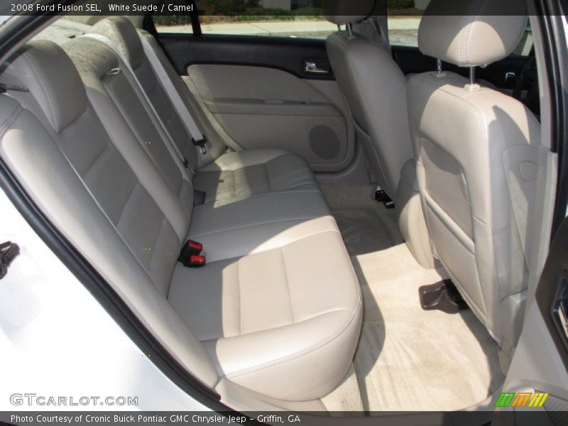 White Suede / Camel 2008 Ford Fusion SEL