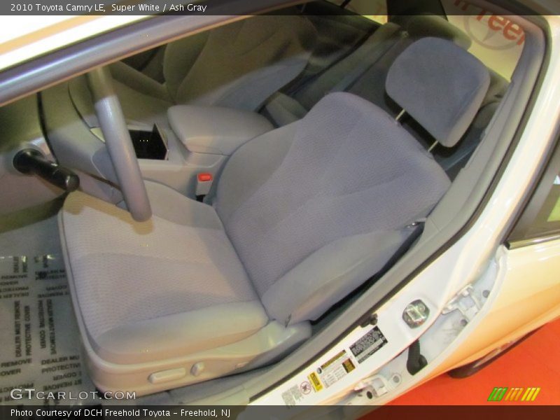 Super White / Ash Gray 2010 Toyota Camry LE