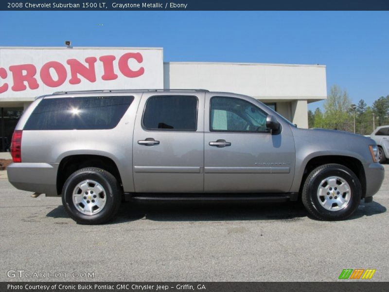 Graystone Metallic / Ebony 2008 Chevrolet Suburban 1500 LT