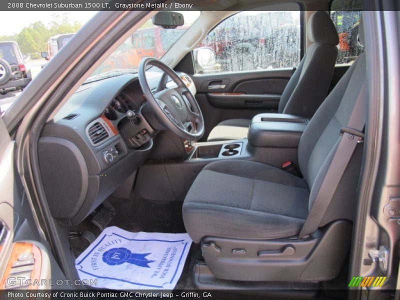 Graystone Metallic / Ebony 2008 Chevrolet Suburban 1500 LT