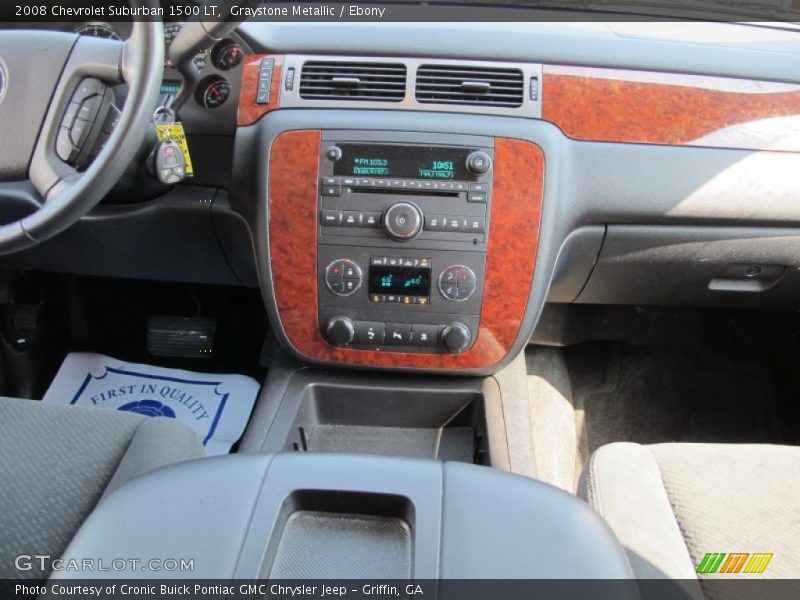 Graystone Metallic / Ebony 2008 Chevrolet Suburban 1500 LT