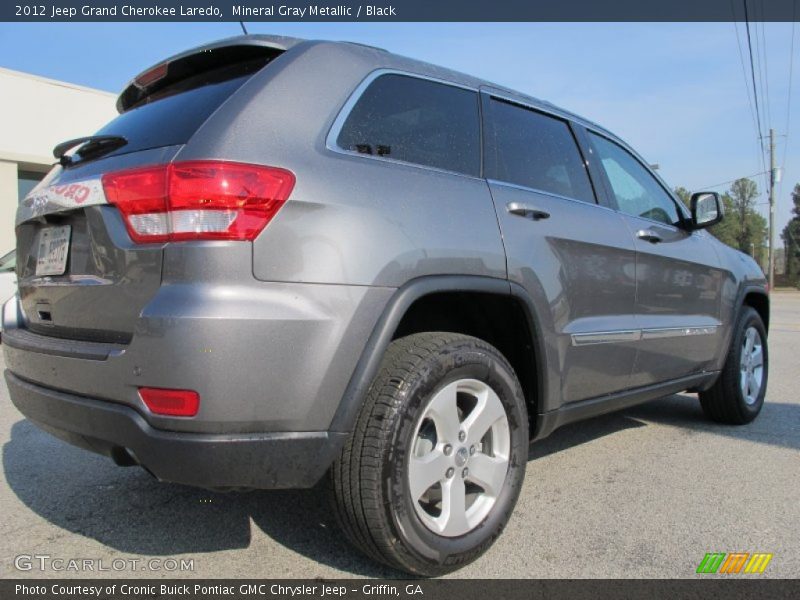 Mineral Gray Metallic / Black 2012 Jeep Grand Cherokee Laredo