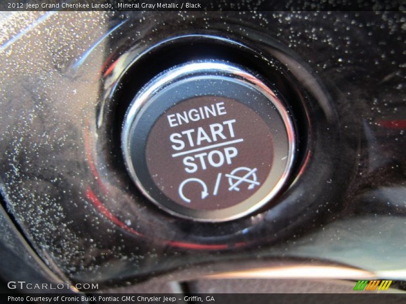 Mineral Gray Metallic / Black 2012 Jeep Grand Cherokee Laredo