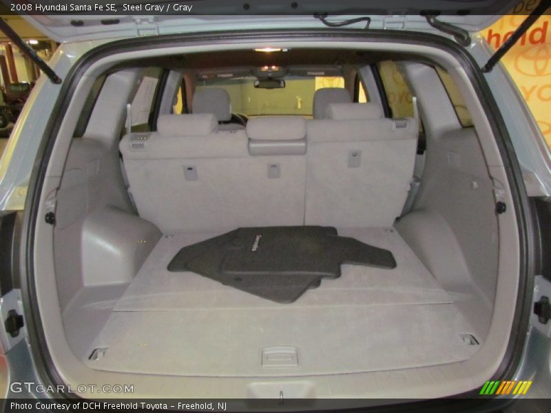 Steel Gray / Gray 2008 Hyundai Santa Fe SE
