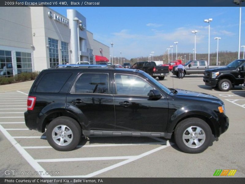 Black / Charcoal 2009 Ford Escape Limited V6 4WD