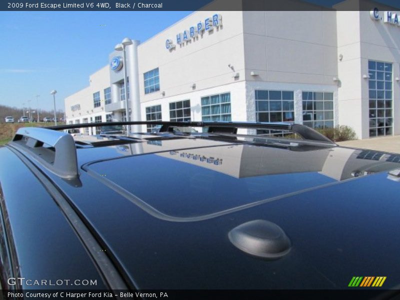 Black / Charcoal 2009 Ford Escape Limited V6 4WD