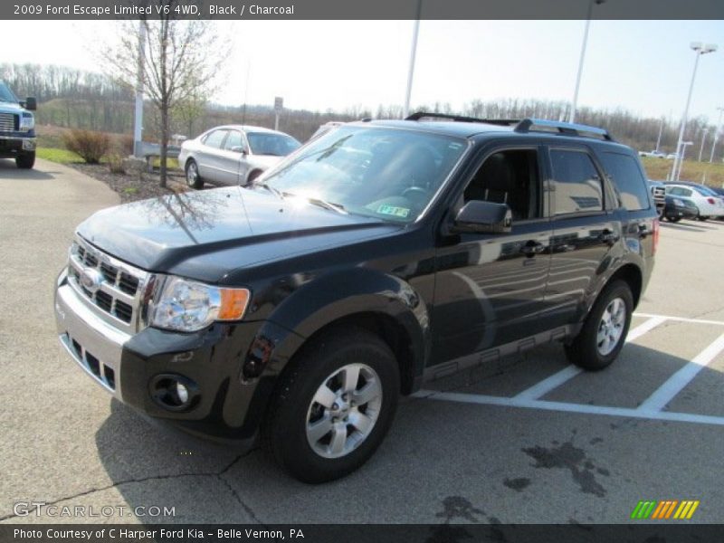 Black / Charcoal 2009 Ford Escape Limited V6 4WD