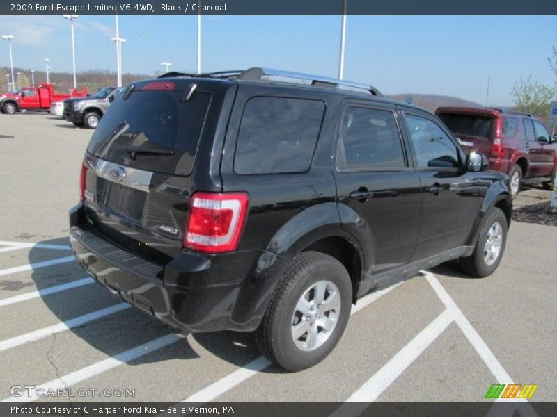 Black / Charcoal 2009 Ford Escape Limited V6 4WD