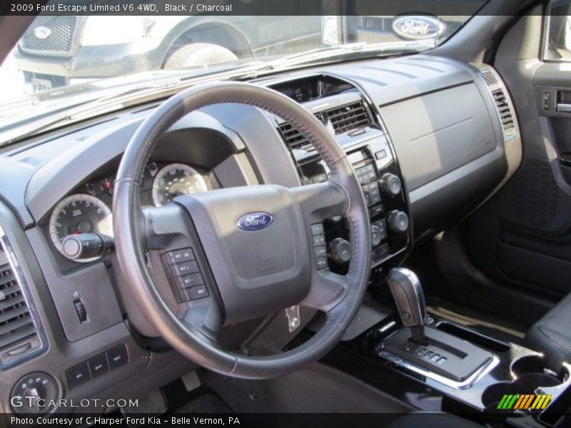 Black / Charcoal 2009 Ford Escape Limited V6 4WD