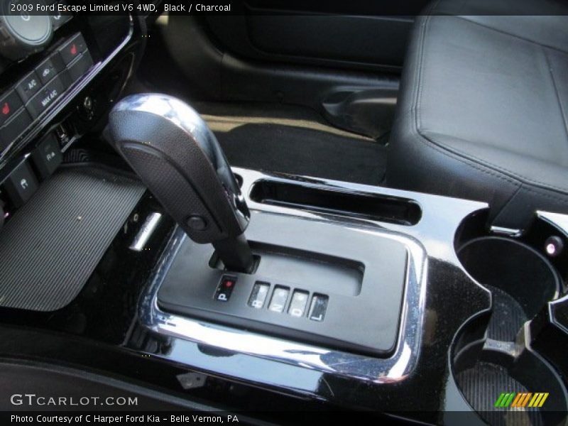Black / Charcoal 2009 Ford Escape Limited V6 4WD