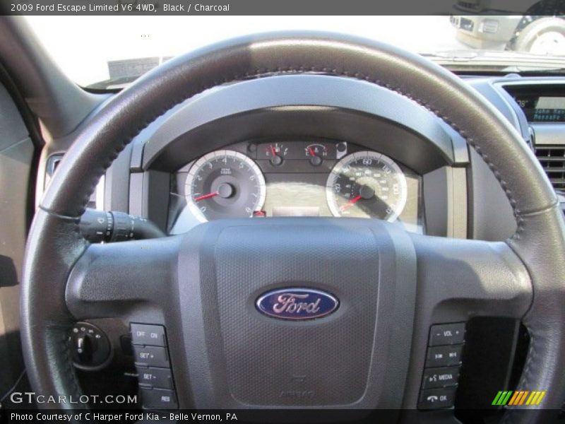 Black / Charcoal 2009 Ford Escape Limited V6 4WD