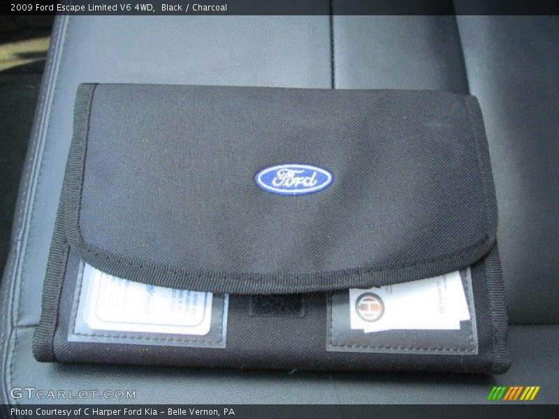 Black / Charcoal 2009 Ford Escape Limited V6 4WD