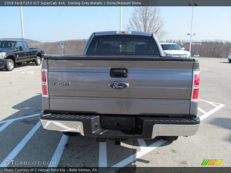 Sterling Grey Metallic / Stone/Medium Stone 2009 Ford F150 XLT SuperCab 4x4