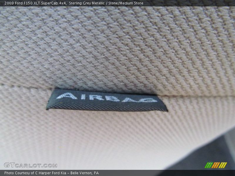 Sterling Grey Metallic / Stone/Medium Stone 2009 Ford F150 XLT SuperCab 4x4