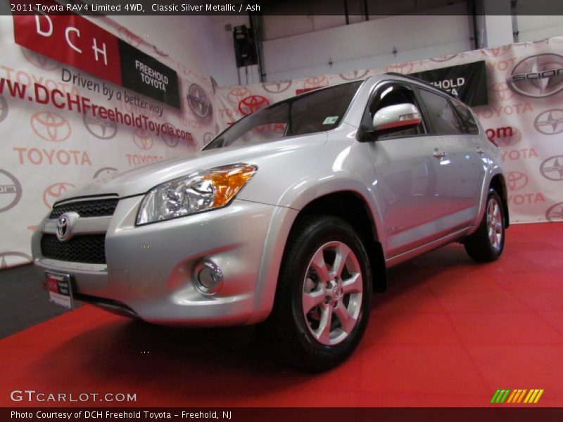 Classic Silver Metallic / Ash 2011 Toyota RAV4 Limited 4WD