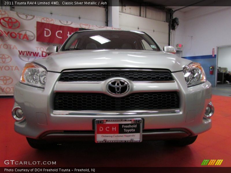 Classic Silver Metallic / Ash 2011 Toyota RAV4 Limited 4WD