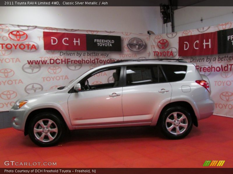 Classic Silver Metallic / Ash 2011 Toyota RAV4 Limited 4WD