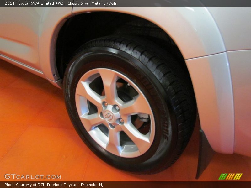 Classic Silver Metallic / Ash 2011 Toyota RAV4 Limited 4WD