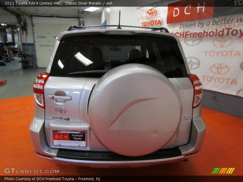 Classic Silver Metallic / Ash 2011 Toyota RAV4 Limited 4WD