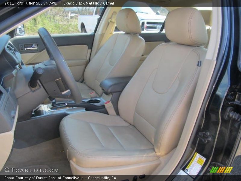  2011 Fusion SEL V6 AWD Camel Interior