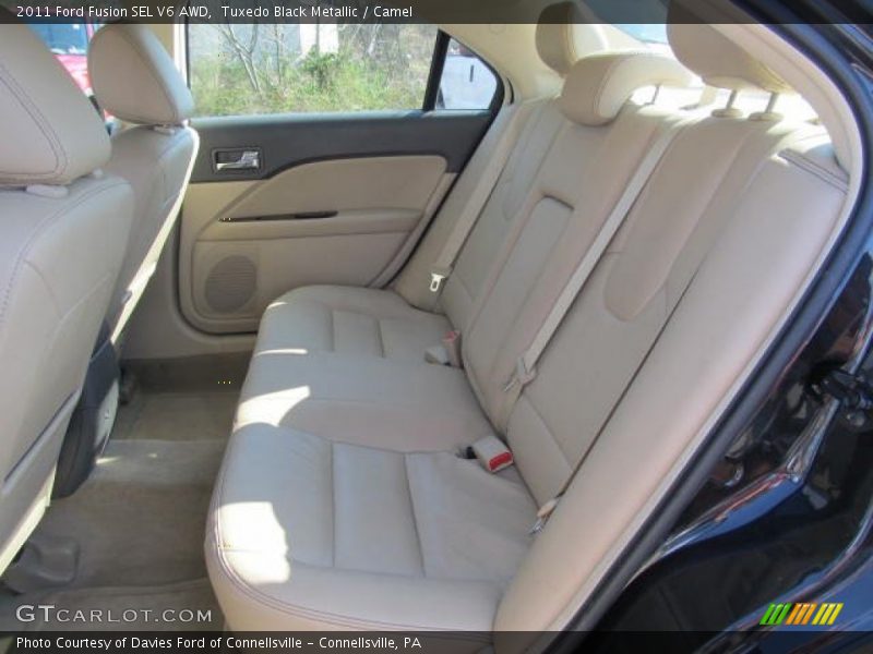 Rear Seat of 2011 Fusion SEL V6 AWD