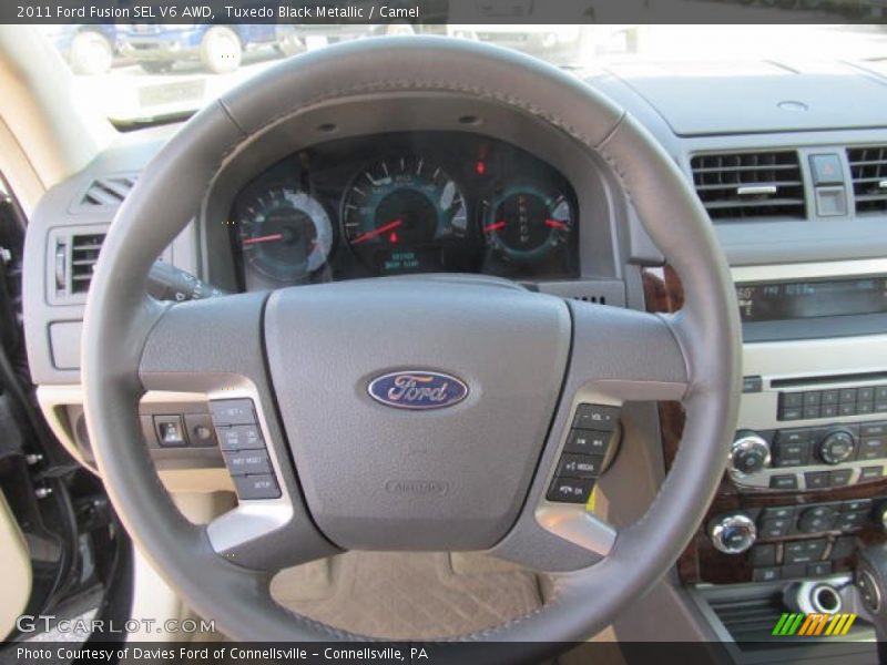  2011 Fusion SEL V6 AWD Steering Wheel