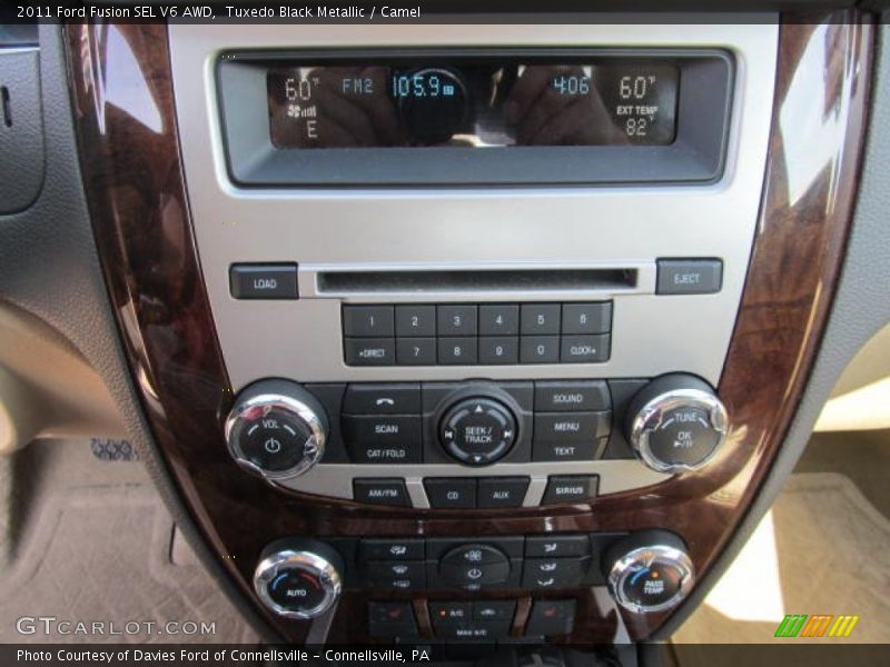 Controls of 2011 Fusion SEL V6 AWD