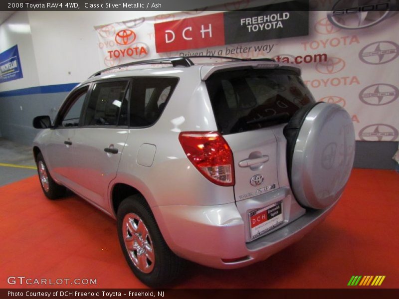 Classic Silver Metallic / Ash 2008 Toyota RAV4 4WD