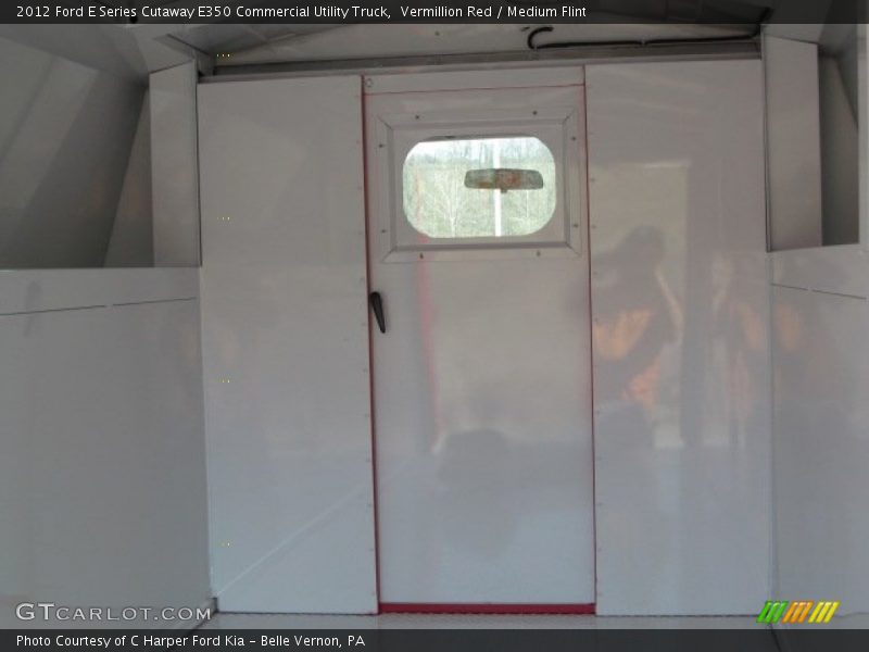 Vermillion Red / Medium Flint 2012 Ford E Series Cutaway E350 Commercial Utility Truck