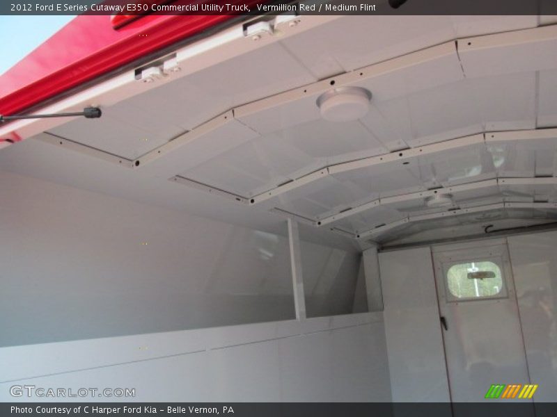 Vermillion Red / Medium Flint 2012 Ford E Series Cutaway E350 Commercial Utility Truck