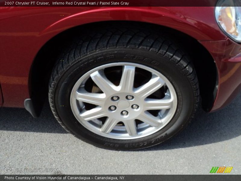 Inferno Red Crystal Pearl / Pastel Slate Gray 2007 Chrysler PT Cruiser