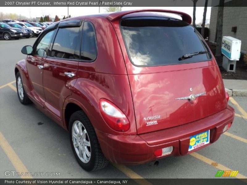 Inferno Red Crystal Pearl / Pastel Slate Gray 2007 Chrysler PT Cruiser
