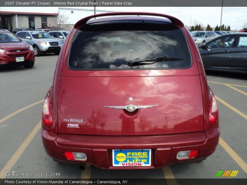 Inferno Red Crystal Pearl / Pastel Slate Gray 2007 Chrysler PT Cruiser
