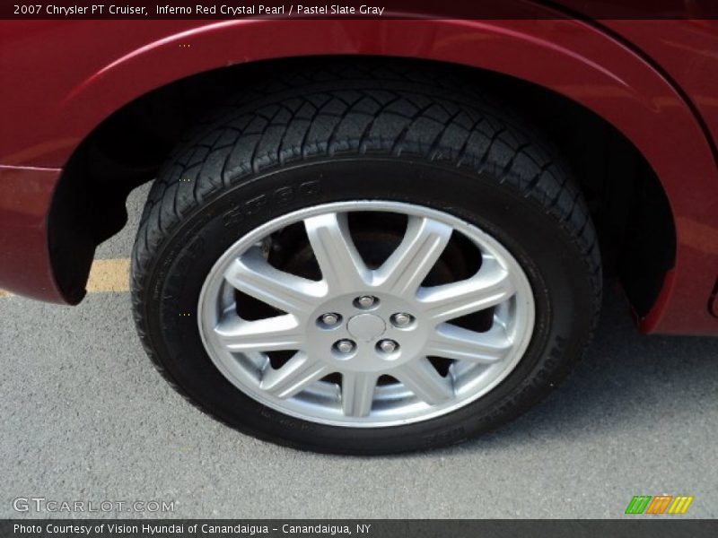 Inferno Red Crystal Pearl / Pastel Slate Gray 2007 Chrysler PT Cruiser