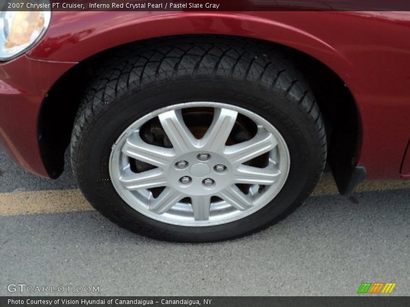 Inferno Red Crystal Pearl / Pastel Slate Gray 2007 Chrysler PT Cruiser
