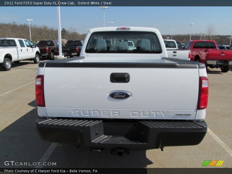 Oxford White / Steel 2012 Ford F350 Super Duty XL Crew Cab