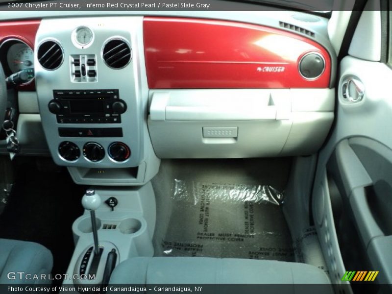 Inferno Red Crystal Pearl / Pastel Slate Gray 2007 Chrysler PT Cruiser