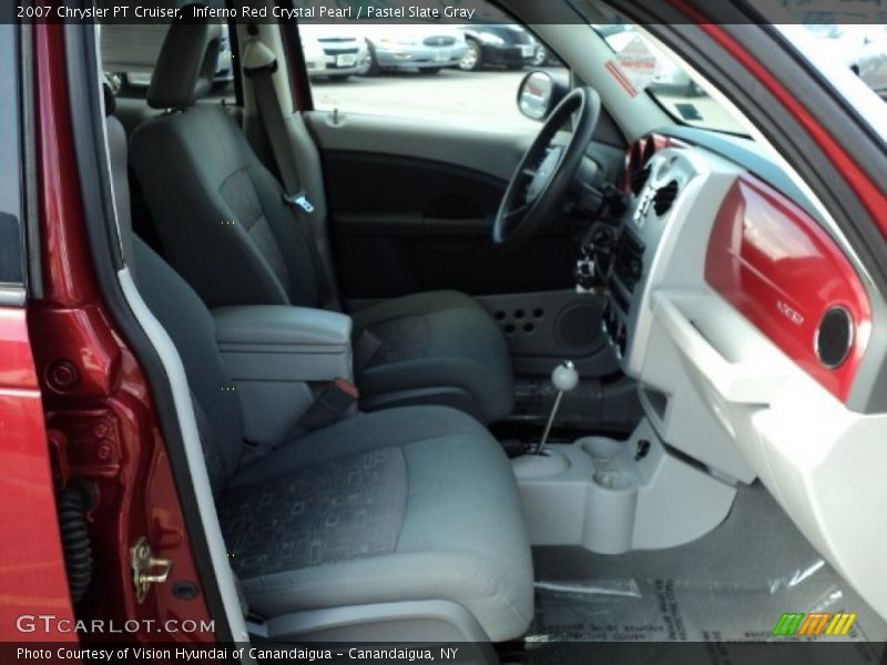 Inferno Red Crystal Pearl / Pastel Slate Gray 2007 Chrysler PT Cruiser