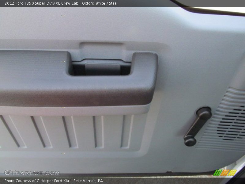 Oxford White / Steel 2012 Ford F350 Super Duty XL Crew Cab